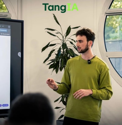 Tanguy Turco, fondateur de Tang-IA